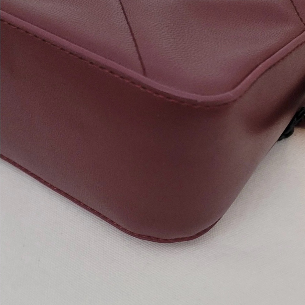 Steve Madden Burgundy Crossbody Shoulder Bag - Picture 10 of 16